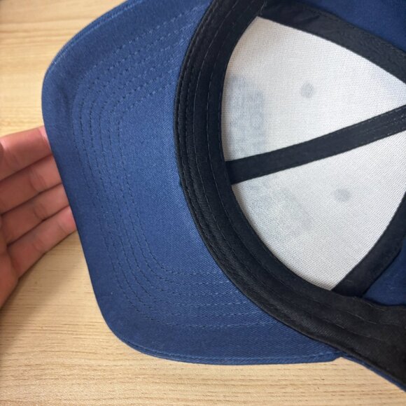 Minnesota Timberwolves Hat Strap Back Blue White NBA Basketball Junior Wolves - Picture 7 of 9